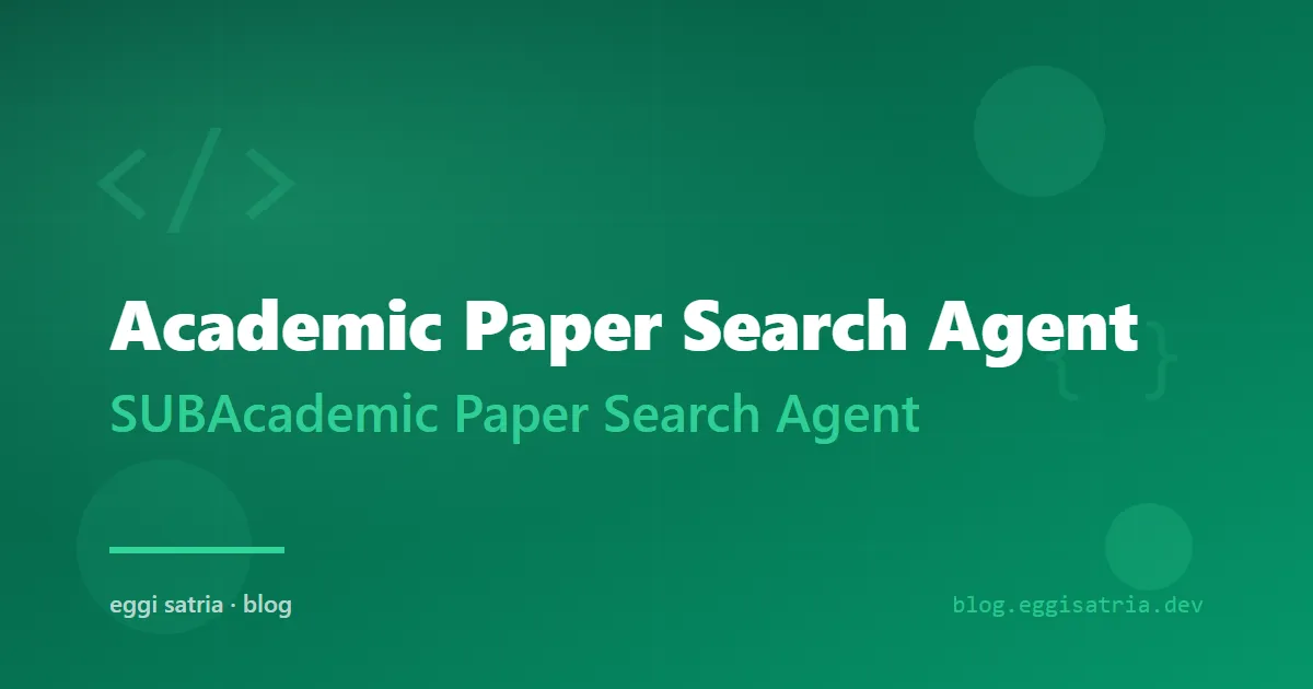 Setting Up an Academic Paper Search Agent on a VPS