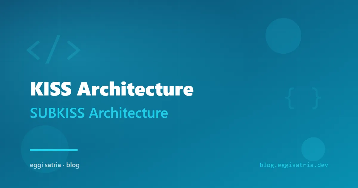KISS Architecture for AI Agent Stacks: One Provider, One Fallback